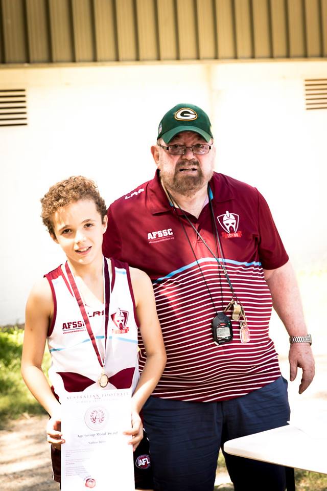 Year 38 Age Group Medal Award